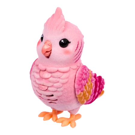 Игрушка интерактивная Moose "Попугайчик Корелла в клетке" розовый UT-26692
