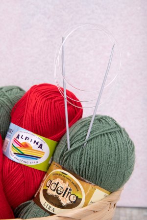 Спицы круговые VISANTIA VTC алюминий d 2.5 мм 100 см со спец.покрытием VTC-52