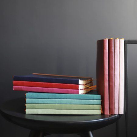 Блокнот RHODIARAMA Softcover A5 90 г/м2 80 л, в линию, на резинке, морская волна RH-117377C