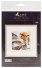 Набор для вышивания "Алиса" Осень в городе. Набережная 7 х 7 см 0-219
