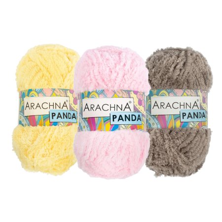 Пряжа ARACHNA Panda 100% микрополиэстер 100 г 75 м
