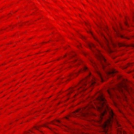 Пряжа Камтекс КТ "Воздушная" 50% акрил, 25% шерсть, 25% мериносовая шерсть 1 х 100 г 370 м №046 красный KAM-VOZ-046