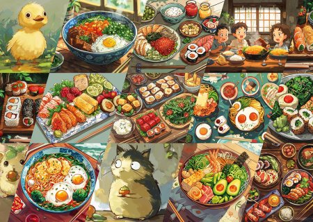 Пазл 1000 элементов ФРЕЯ "Вкус азиатской жизни" PZL-1000/58