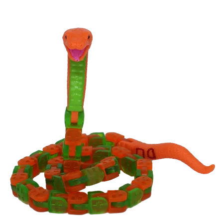 Игрушка-антистресс Klixx Creaturez Питон зеленый IT-KX130PG