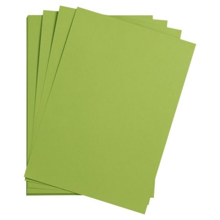 Бумага цветная CLAIREFONTAINE Maya 120 г/м2 50 x 70 см 1 л, зеленый мох (moss green) RH-97152C