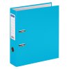 Папка-регистратор A4 OfficeSpace 70 мм, бумвинил, с карманом на корешке, бирюзовая RE-270116