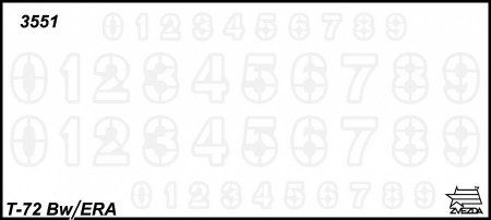 Сборная модель: Танк Т-72Б с акт.броней З-3551