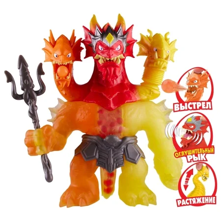 Гуджитсу. Игровой набор тянущ. фигурок Неистовый Вулканический Царь Гидра Стретч Страйкерс. ТМ GooJitZu ROS-43500 Гуджитсу. Игровой набор тянущ. фигурок Неистовый Вулканический Царь Гидра Стретч Страйкерс. ТМ GooJitZu ROS-43500