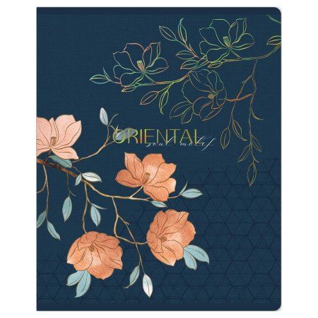 Тетрадь 48л. A5 клетка Greenwich Line "Refinement" матовая ламинация, тиснение фольгой, 70 г/м2 RE-N5c48-47901