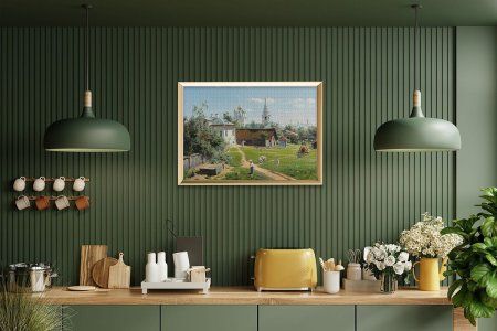 Пазл 1000 элементов ФРЕЯ "Третьяковская галерея. Поленов В.Д. Московский дворик. 1878" GTG-PZL-1000/03