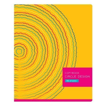 Тетрадь 96л. A5 клетка BG "Circle design" RE-Т5ск96_11097