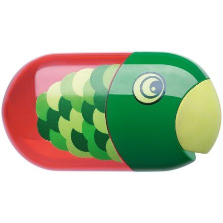 Точилка пластиковая с ластиком Faber-Castell "Animals" 2 отверстия, контейнер, ассорти RE-183522