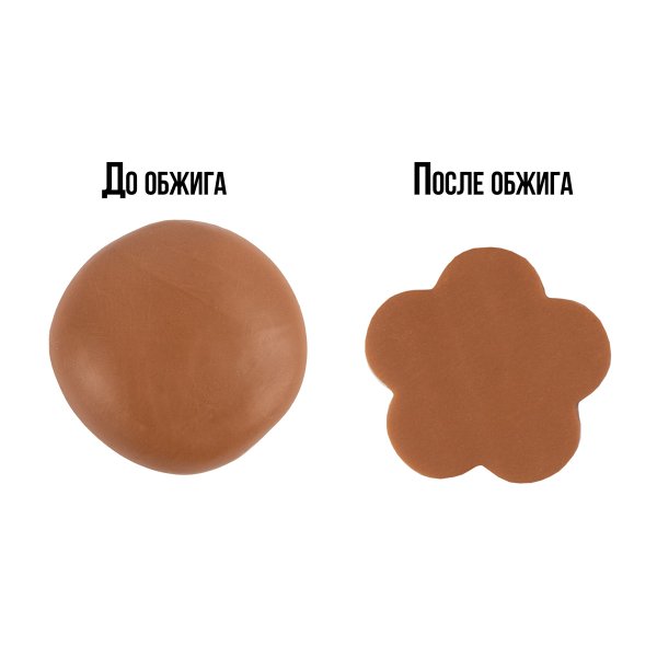 Полимерная глина CRAFT&CLAY 52 г №1073 крем-брюле CCH-52-1073