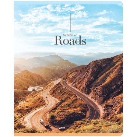 Тетрадь 48л. A5 клетка Greenwich Line "Freedom of nature" мат. ламинация, 70 г/м2 RE-N5c48-26444