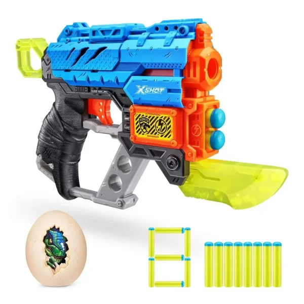 Игровой набор ZURU X-Shot DINO ATTACK Экстинкт (бластер, 1 мишень, 8 снарядов) IT-4870