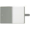 Записная книжка А5 96л. Greenwich Line "Shimmer. Silver" ЛАЙТ, кожзам, скрытый гребень, блок в линию RE-NA5_51422