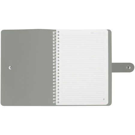 Записная книжка А5 96л. Greenwich Line "Shimmer. Silver" ЛАЙТ, кожзам, скрытый гребень, блок в линию RE-NA5_51422