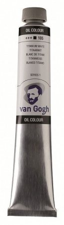 Краска масляная VAN GOGH туба 60 мл №105 Белила титановые MP02061053