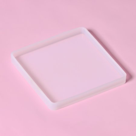 Молд "Квадрат" 10.5 х 10.5 х 1.2 см прозрачный SIM-10269538