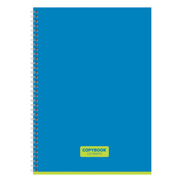 Тетрадь 120л. A4 клетка на гребне BG "Copybook" глянцевая ламинация RE-Т4гр120_лг_12477