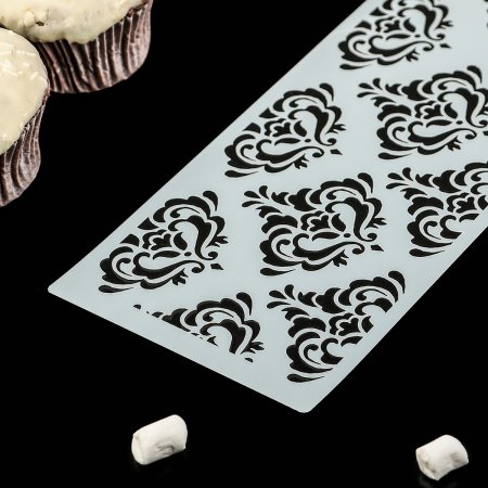 Трафарет для выпечки 23 х 10 см "Барокко" SIM-1522188