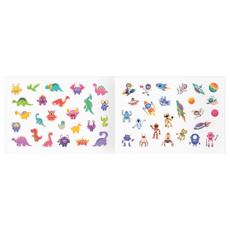 Альбом с наклейками ТРИ СОВЫ "100 наклеек. Для мальчиков" А5, 100 шт RE-АнА5_59293