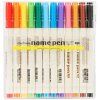 Набор перманентных маркеров Munhwa 12 цв 1 мм, пулевидный RE-NP12