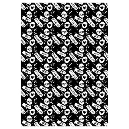 Упаковочная бумага глянцевая MESHU "Anime" 1л. 70 x 100 см 80 г/м2, ассорти, 5 дизайнов RE-MS_62813