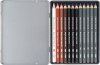 Набор карандашей CRETACOLOR The X-Sketch Mega 12 шт, увеличенные, мет.пенал CR40084 Набор карандашей CRETACOLOR The X-Sketch Mega 12 шт, увеличенные, мет.пенал CR40084