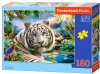 Пазл Castorland 180 Белый тигр B-018192