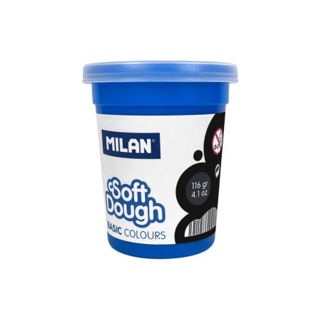 Масса для лепки MILAN Soft Dough 116 г, черный ML-9135118004