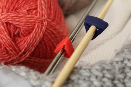 Фиксаторы для спиц GAMMA пластик 2 шт в чехле NP2