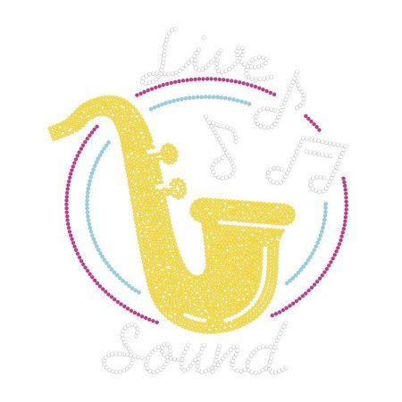 Кристальная (алмазная) мозаика ФРЕЯ постер "Живой звук" 30 х 30 см ALBP-327