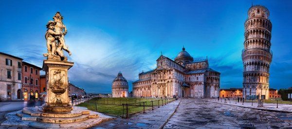 Пазл Castorland 600 Pisa and Piazza dei Miracoli B-060276