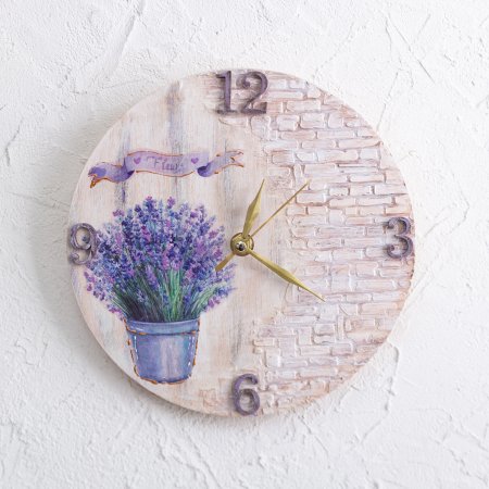 Заготовка для декорирования Mr.Carving Часы d 25 х 0.3 см фанера БА-13