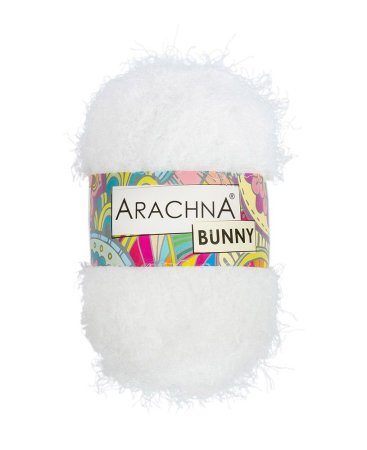 Пряжа ARACHNA Bunny 100% микрополиэстер 1 x 100 г 110 м №53 белый ARA-BUN-53