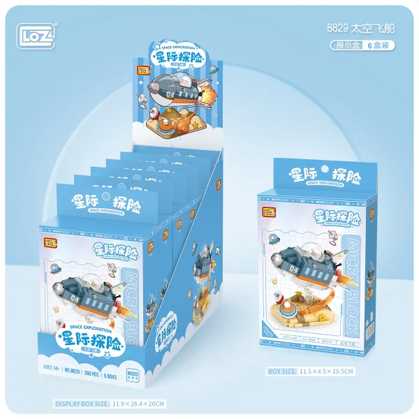 Конструктор LOZ "Космический шаттл" IT-8829_MK