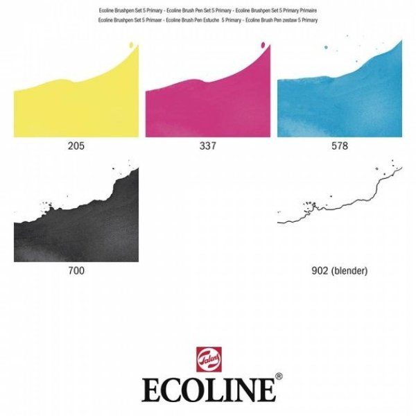 Набор маркеров ECOLINE 5 шт основные цвета MP11509900