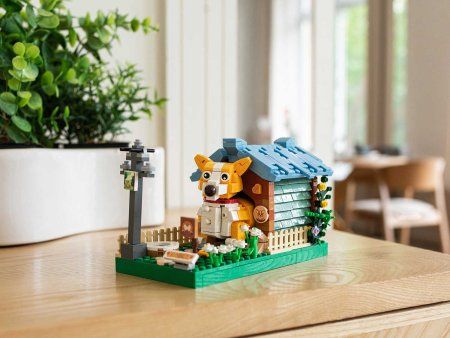 Конструктор LOZ "Корги в домике" IT-1256_MK