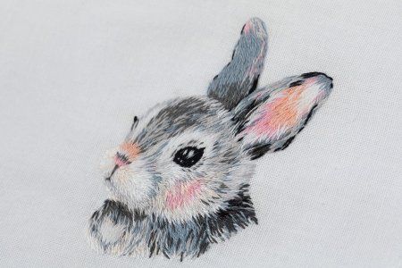 Набор для вышивания PANNA Живая картина. Зайчонок JK-2277