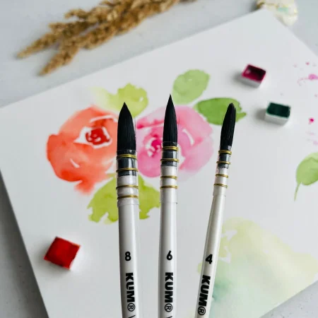 Кисть круглая KUM French Aqua синтетика №4 KUM-5144011