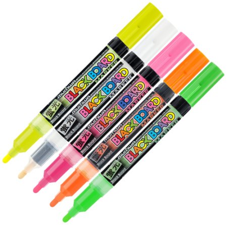 Маркер меловой MunHwa "Black Board Marker" 3 мм, водная основа