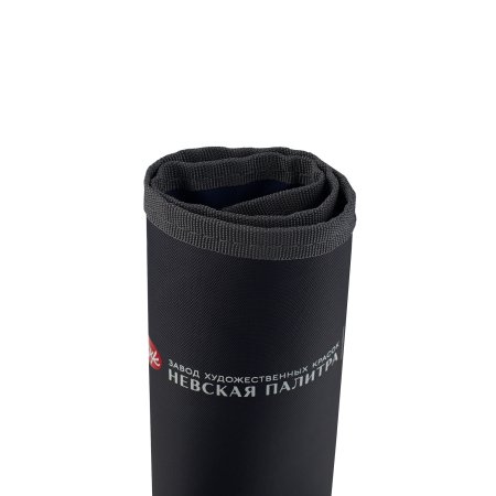 Пенал-скрутка для кистей НЕВСКАЯ ПАЛИТРА 50 x 40 см ПВХ тёмно-серый/синий NP-2421302731