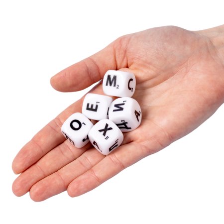 Настольная игра: Десятое королевство "Кубики для умников. Словодел" жестяная коробка KOR-04640