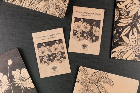 Закладки магнитные CLAIREFONTAINE Le Cerisier 2 шт 7.5 x 4 см RH-116047C