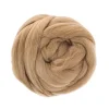 Шерсть для валяния GAMMA 100% мериносовая шерсть 50 г хаки FY-050-0683