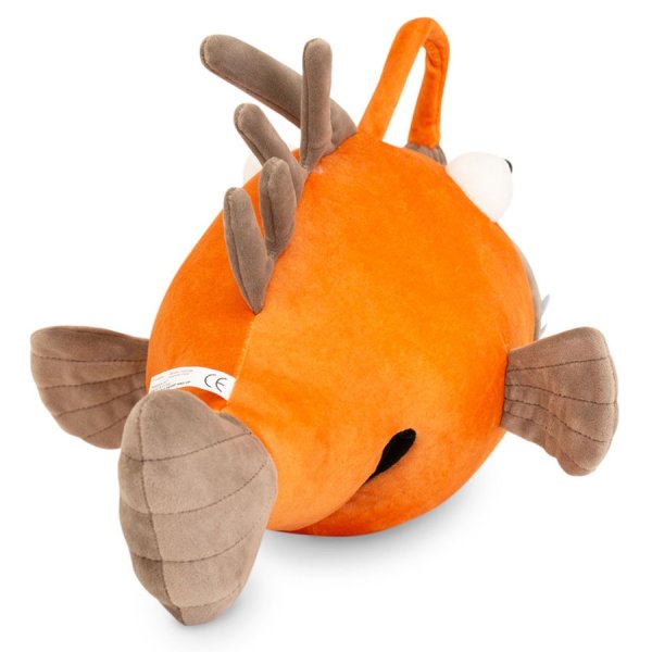 Мягкая игрушка ORANGE TOYS Рыба Удильщик кирпичная 35 см ORT-OT5021/35C