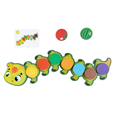 Игровой набор на липучках Десятое королевство "Гусеница" KOR-06002