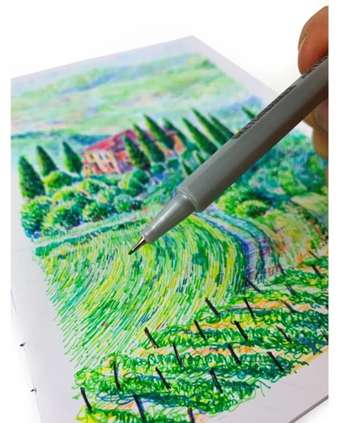Набор капиллярных ручек SKETCHMARKER Artist fine pen Set A 36 цв MPAFP-36BAS1