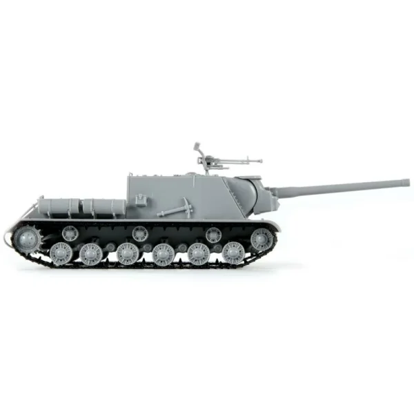 Сборная модель: Советский истребитель танков ИСУ-122, сборка без клея З-5054